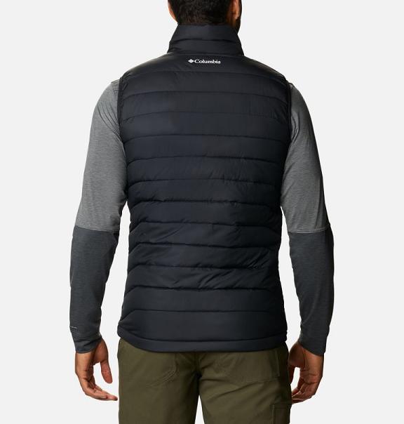 Columbia Collegiate Vest Black For Men's NZ60481 New Zealand